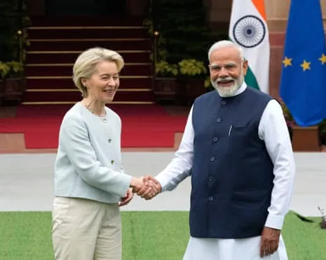 European Union Seeks Enhanced Ties with New Delhi Despite Disagreements Regarding Russia